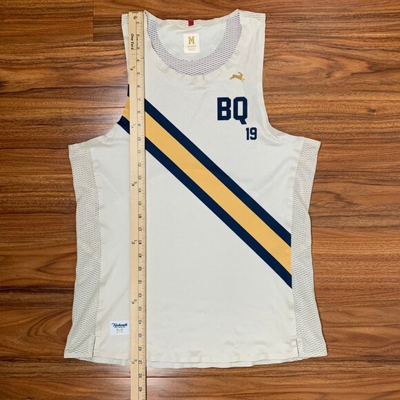 Tracksmith BQ Boston Marathon 2019 Singlet Men's Medium - Picture 8 of 9